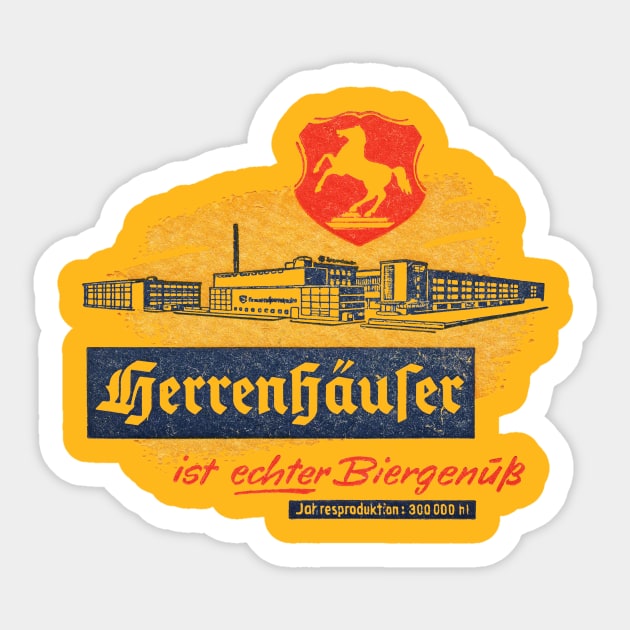 Herrenhauser Sticker by MindsparkCreative